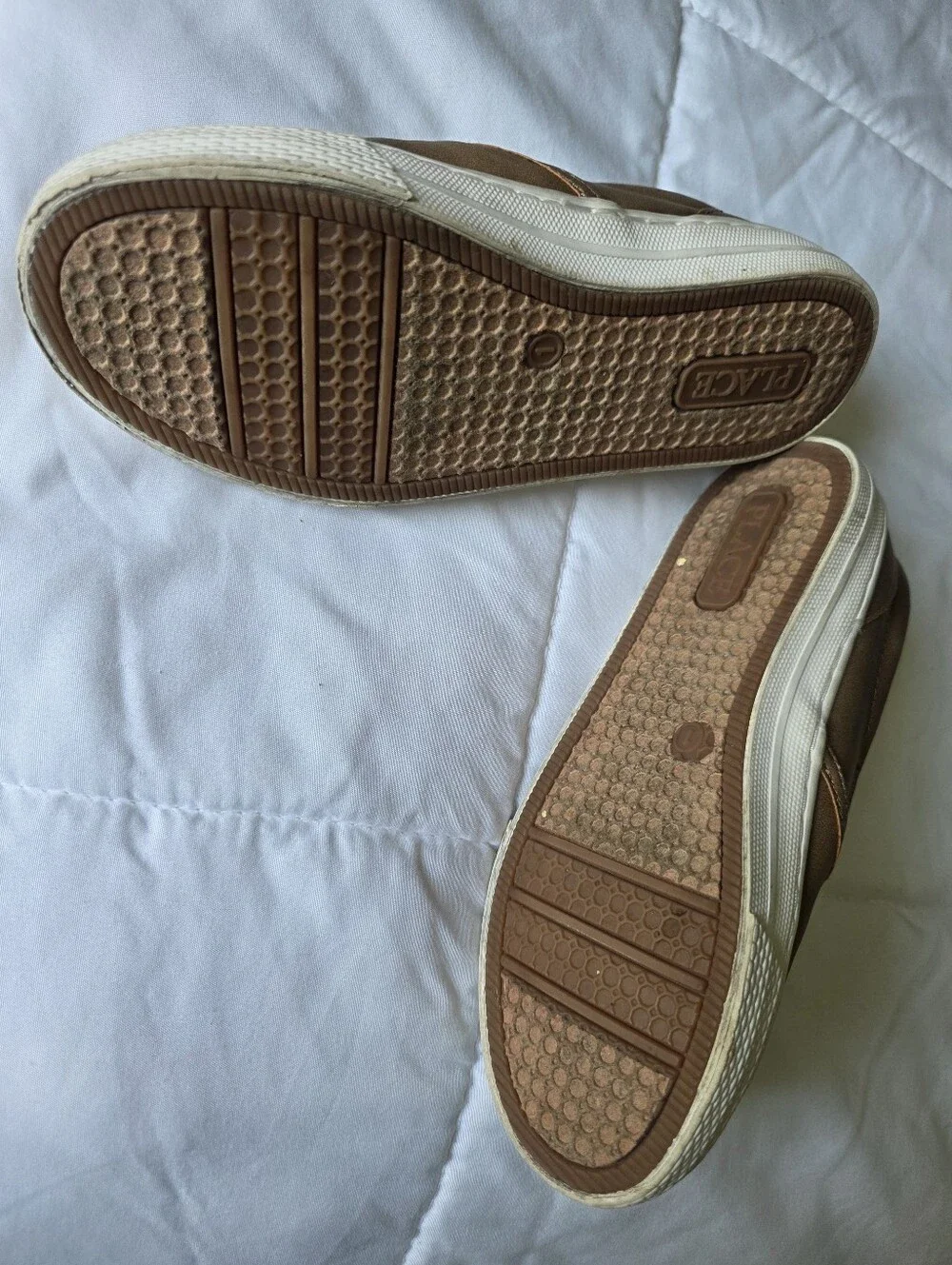 The Children's Place Brown Slip-On Kids Loafers